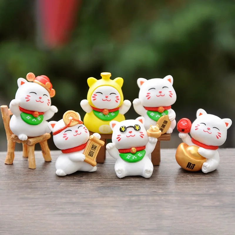 Maneki Neko Seti (6 Parça)